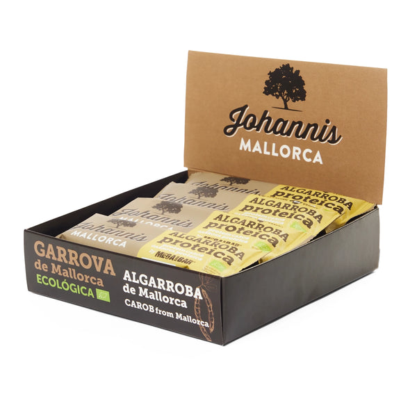 Caja Barrita Proteica de Algarroba Johannis