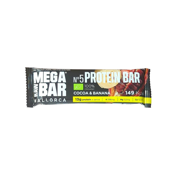 Barrita Proteica Plátano y Cacao