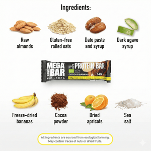 Barretta Proteica Banana e Cacao